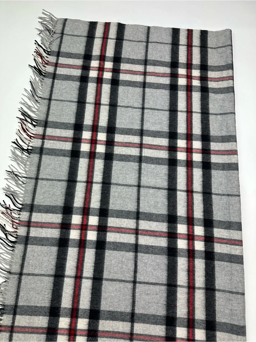 Stewart of Scotland Scottish Wool Tartan Thomas Plaid Throw Blanket 52 x 52 Inch